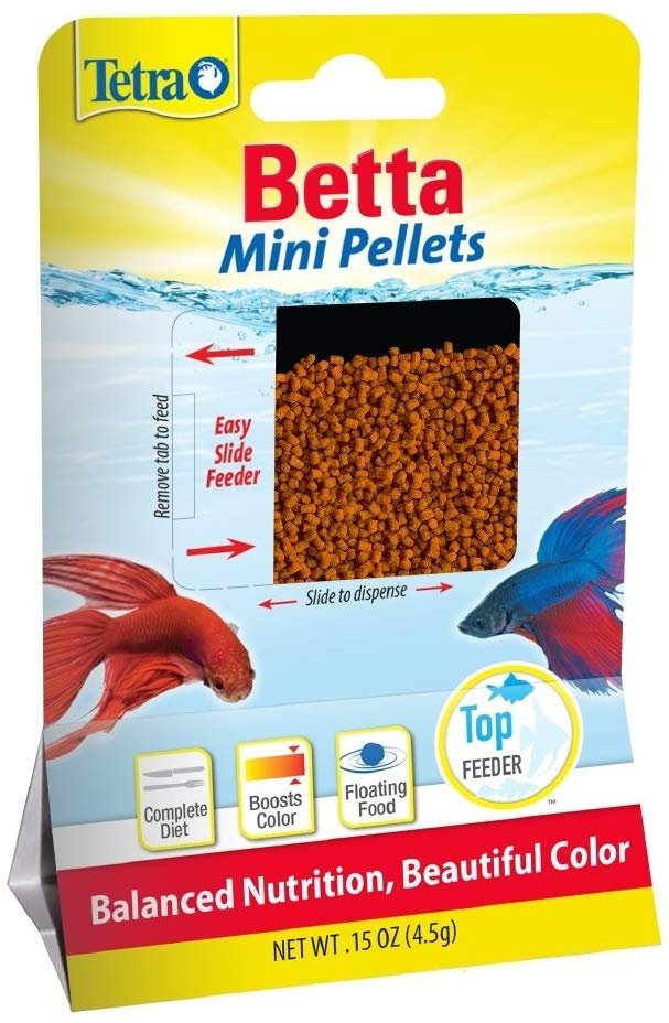 Betta Fish Food Mini Pellets 4.5g