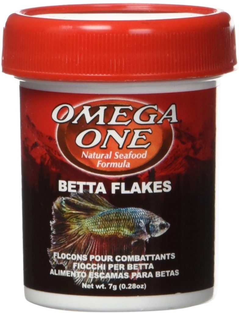 Omega One Betta Fish Food Flakes